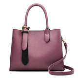 Women's PU Leather Messenger Bag for Middle-Aged Mothers
