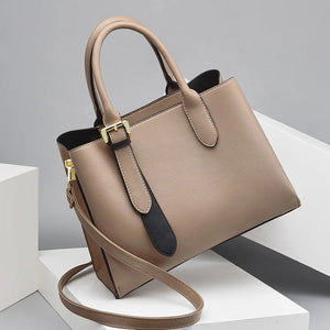 Women's PU Leather Messenger Bag for Middle-Aged Mothers