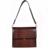 Women's PU Leather Square Shoulder Messenger Bag