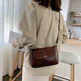 Vintage Leather Womens Shoulder Bag