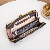 Women's Double-Layer Rhombus Chain Shoulder Bag