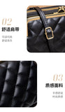 Women's Double-Layer Rhombus Chain Shoulder Bag