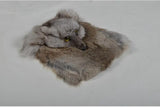 Mini Rabbit Fur Flap Bag with Fox Head - Korea