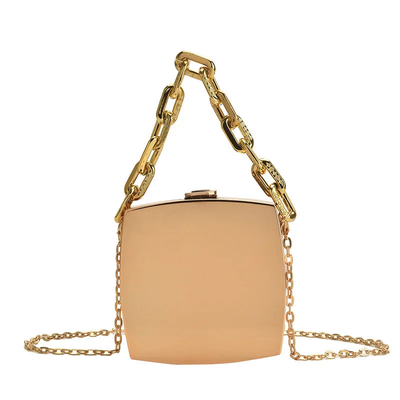 Mini Box Party Evening Clutch Bag for Women