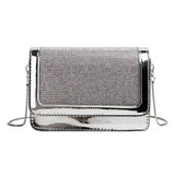 Spring Western Style Women's Leather Messenger Bag Small Square Shoulder Bag