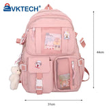 Women's Travel Backpack Waterproof Schoolbag Large Capacity Laptop Backpack