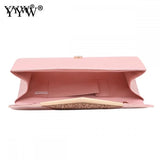 Crystal Flash Evening Bag Silver Pink Wallet Ball Bag