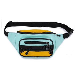 Women's Canvas Messenger Bag Solid Chest Bag
