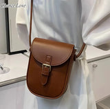 British Style Cowhide Women's Camera Bag