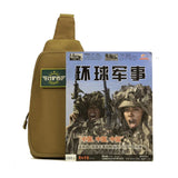 2022 Men's High Wear-resistant Nylon 3P Chest Bag Purse Pack