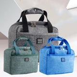 Lunch Bag Cooler Tote Insulated Box Thermal Food Container Handbag Bento Pouch