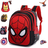 2022 Cartoon Schoolbag for Kids - Hero Pattern Backpack for Boys and Girls