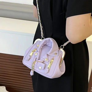 2022 Personality Chain Messenger Bag for Women European and American Style