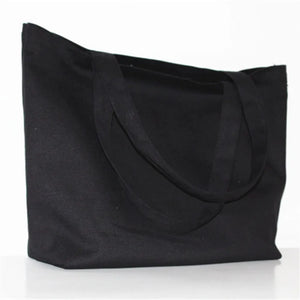 2022 Women Canvas Shopping Bag Casual Shoulder Handbag Eco-Friendly Grocery Tote