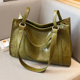 2022 Women's Large Capacity Shoulder Bag Casual Messenger Bag Retro Handbag