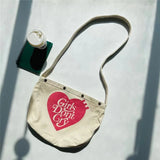 2022SS Girls Don?t Cry HUMAN Bag Men Women CANVAS Bag