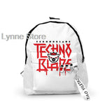 2022 Technoblade Candy Cane 3D Print School Bag for Teens