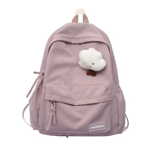 Waterproof Nylon Women School backpack Large Girls Travel Bag
