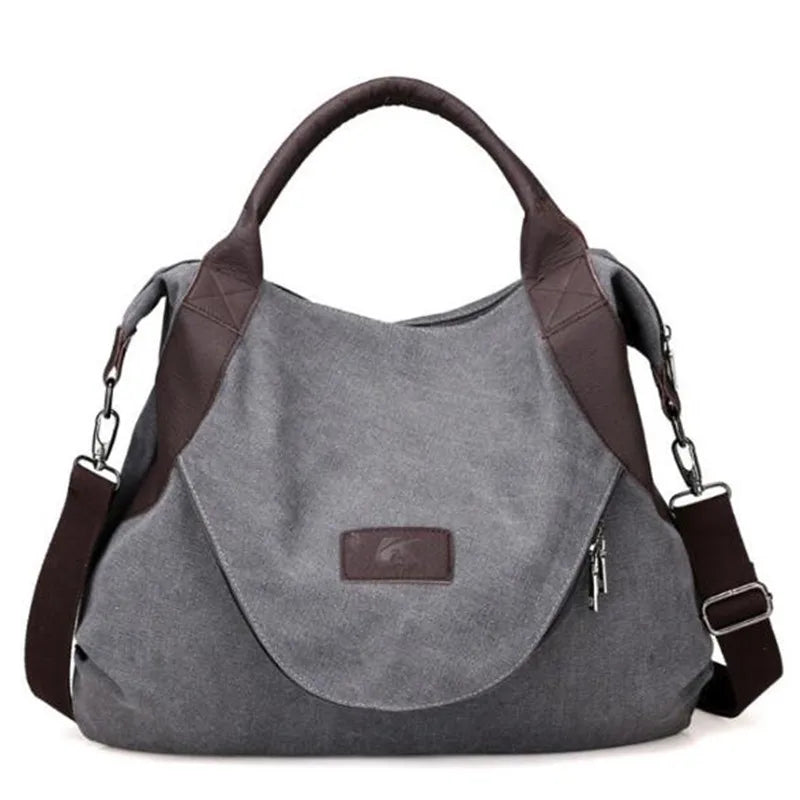 2022Women Bag Large Capacity Casual Tote Handbag Canvas Shoulder Bag Crossbody