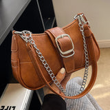 2022 Retro Chain Shoulder Bag Crossbody Underarm Bag