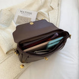 2022 New Women's Shoulder Bag PU Leather Cross-Body Handbag