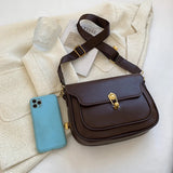 2022 New Women's Shoulder Bag PU Leather Cross-Body Handbag