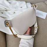 2022 Women's PU Leather Cross-Body Shoulder Bag Chain Waist Bag