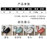 2022 Women's PU Leather Cross-Body Shoulder Bag Chain Waist Bag