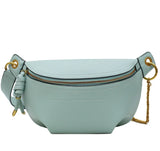 2022 Women's PU Leather Cross-Body Shoulder Bag Chain Waist Bag