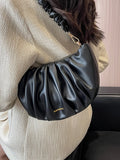 PU Leather Shoulder Bag Retro Female Underarm Pack