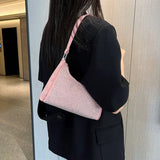 Women Casual Bright Diamond Underarm Shoulder Bag