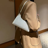 Women Casual Bright Diamond Underarm Shoulder Bag