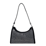 Women Casual Bright Diamond Underarm Shoulder Bag