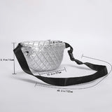 Women's Down Waist Pack Crossbody Bag for Winter Shopping