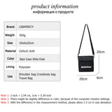 Small Women's Shoulder Bag Letter High Oxford Cloth Women Messenger