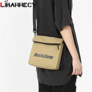 Small Women's Shoulder Bag Letter High Oxford Cloth Women Messenger