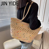 Beach Basket Summer Bag Fashion Beach Bags Large Rattan Shoulder Bags