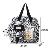 Kawaii Waterproof College Backpack Women Laptop Book Bags