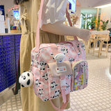 Kawaii Waterproof College Backpack Women Laptop Book Bags