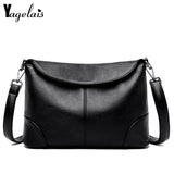 Leather Clutch Bag Small Soft Leather Handbag Women High Crossbody Bag