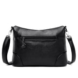 Leather Clutch Bag Small Soft Leather Handbag Women High Crossbody Bag