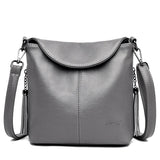 Leather Clutch Bag Small Soft Leather Handbag Women High Crossbody Bag