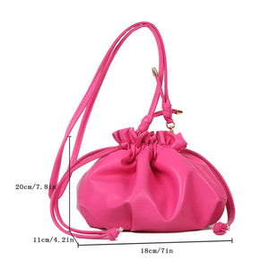Steamed Stuffed Bun Shoulder Bag Crossbody Handbag