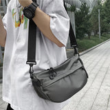 Casual Solid Women Bags Shoulder HandBag Nylon Cloth Messenger