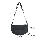 Casual Solid Women Bags Shoulder HandBag Nylon Cloth Messenger