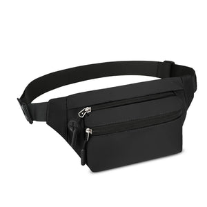 Women Fanny Packs Nylon Waist Bag Leisure Sports Messenger Bags