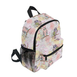 Cat Eagle Print Kids Toddler School Bag for 3-8 Years Old