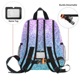 Glitter Kids School Backpack for Boys Girls 3-8 Years Old