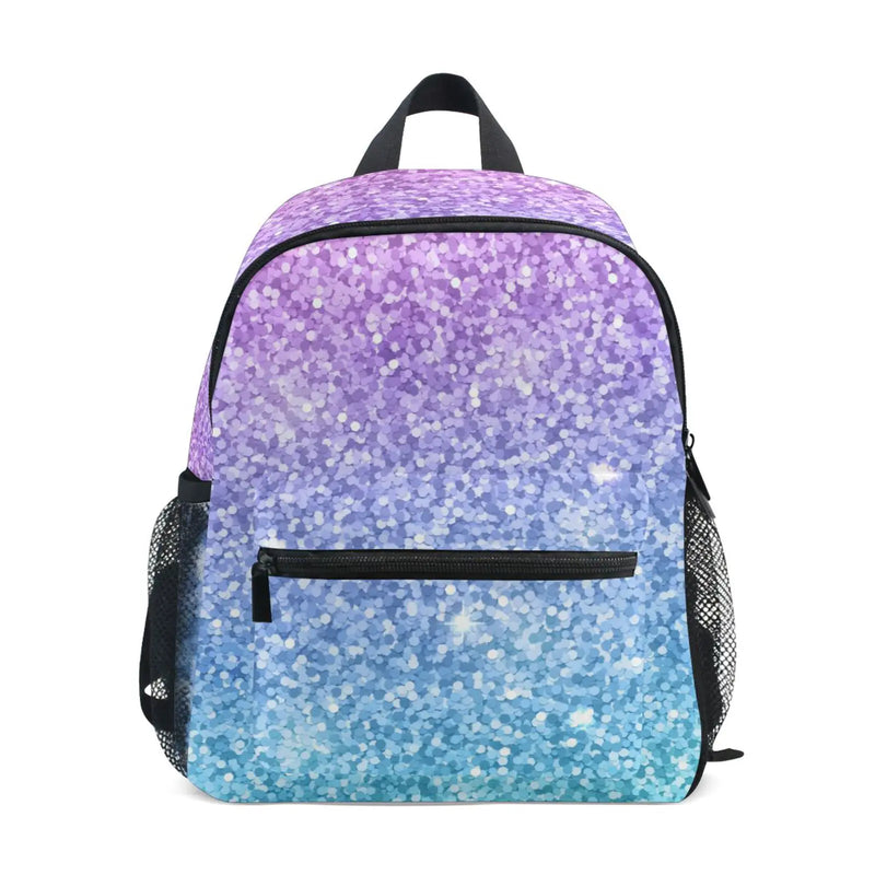 Glitter Kids School Backpack for Boys Girls 3-8 Years Old