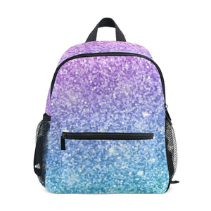 Glitter Kids School Backpack for Boys Girls 3-8 Years Old